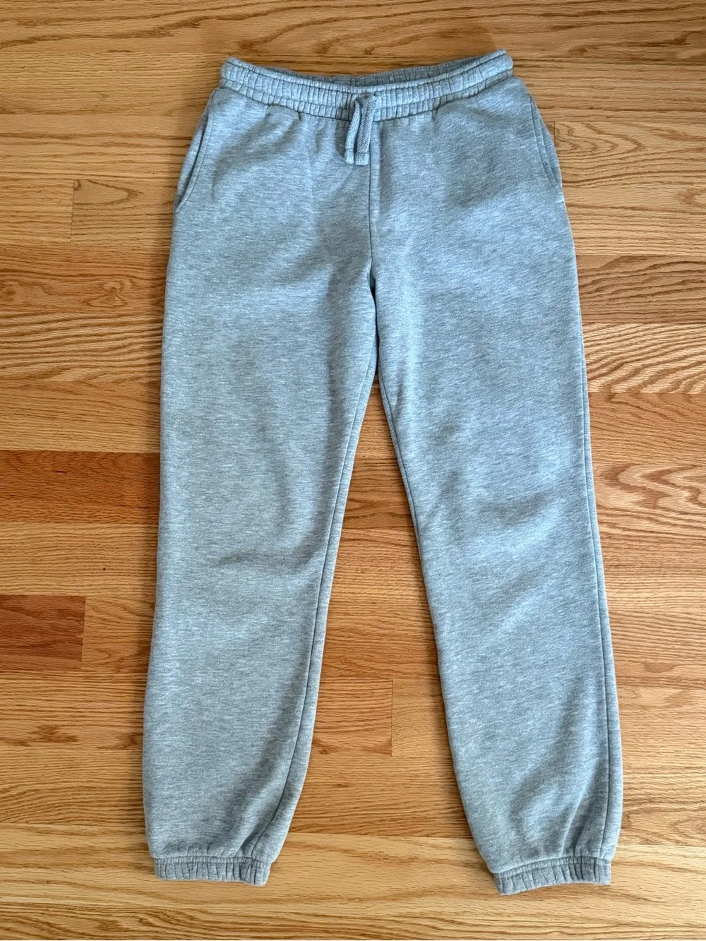 Primark Boys Fleece Jogger Bundle - Heather Gray and Charcoal, Size 13-14yrs